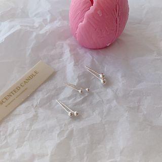 Silver Stud Earring