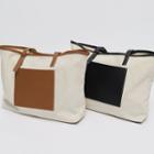 Pocket-patch Large Canvas Tote