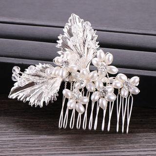 Bridal Faux Pearl Hair Fork
