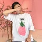 Fruit Print 3/4 Sleeve T-shirt