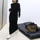 Long-sleeve T-shirt Maxi Dress