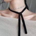 Snowflake Tie Choker