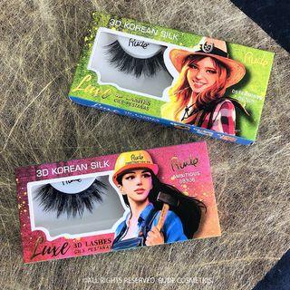 Rude - Luxe 3d Korean Silk Lashes (5 Types)