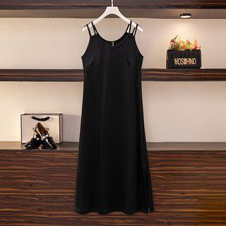 Stappy Plain Dress