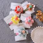 Flower Hair Clip A0863 - Random Color - One Size