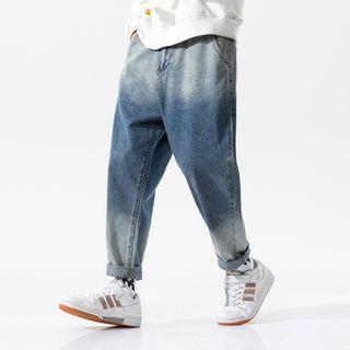 High-waist Tie Dye Jeans