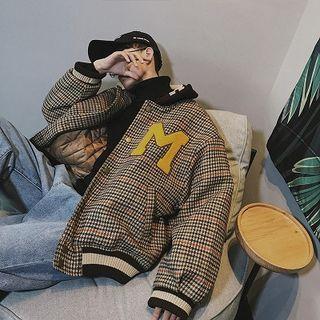Letter M Buttoned Jacket