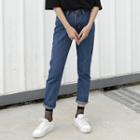 Mid-rise Straight-leg Jeans