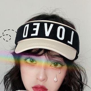 Letter Sun Visor