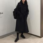 Midi Duffle Coat Black - One Size