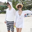 Patterned Couple Hoodie / Dress