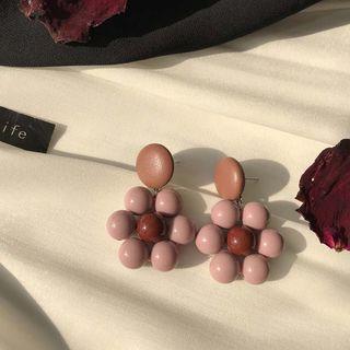 Beaded Ear Stud / Clip On Earring