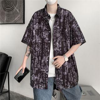 Short-sleeve Graffiti Shirt
