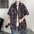 Short-sleeve Graffiti Shirt