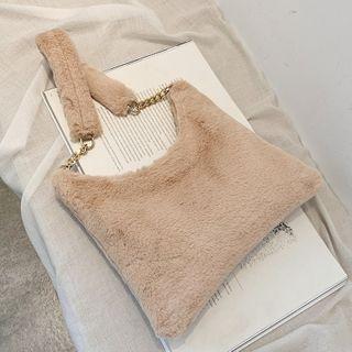 Chain Fluffy Shoulder Bag