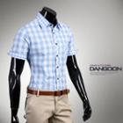 Short-sleeve Check Shirt