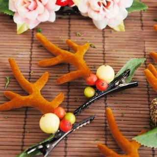 Deer Horn Barrette
