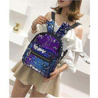 Rabbit Ear Sequined Lightweight Backpack