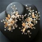 Wedding Faux Pearl Branches Hair Clip As Shown In Figure - One Size