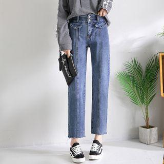 High Waist Loose Fit Jeans