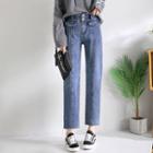 High Waist Loose Fit Jeans