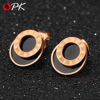 Round Stud Earring