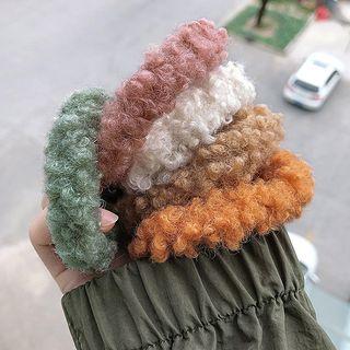 Faux Shearling Hair Tie