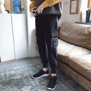 Zip Detail Jogger Pants