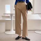 Zip-fly Loose-fit Pants