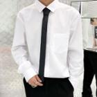 Pocketed Shirt With Tie