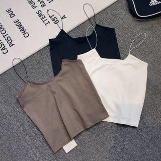 Cropped U-neck Camisole