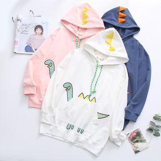 Cartoon Print Hoodie / Color Block Hoodie