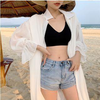 Plain Jacket White - One Size