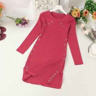 Cut Out Sweater Dress