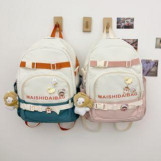 Lettering Backpack / Accessory / Set