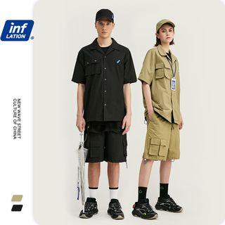 Unisex Loose-fit Safari Shirt / Cargo Shorts