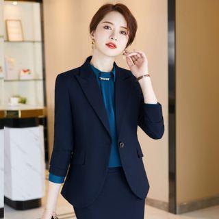 Plain Blazer / Dress Pants / Blouse / Pencil Skirt