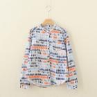 Long-sleeve Droplet Pattern Shirt