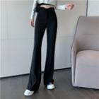 High-waist Wide-leg Flare Pants