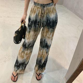 High-waist Gradient Pants As Shown In Figure - One Size