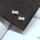 Faux Pearl Bow Ear Stud