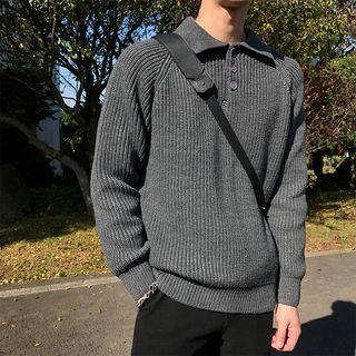 Polo Collar Sweater