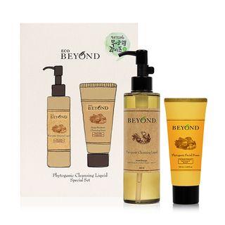 Beyond - Phytoganic Cleansing Liquid Special Set: Cleansing Liquid 300ml + Facial Foam 100ml 2pcs