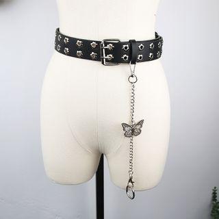 Grommet Belt / Butterfly Chain / Set