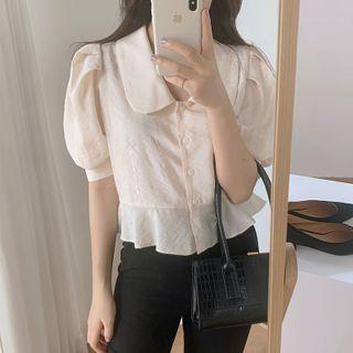 Puff Short-sleeve Shirt Almond - One Size