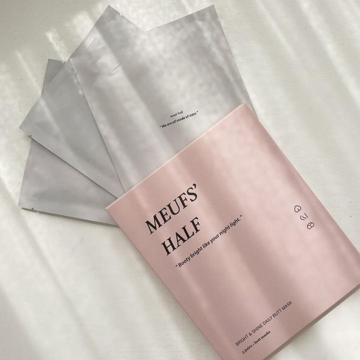 Meufshalf - Bright & Shine Daily Butt Mask 3 Pairs