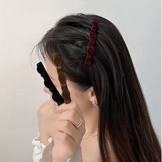 Flocking Braided Headband