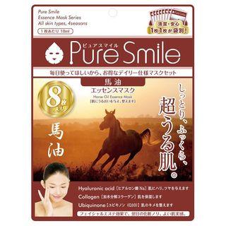Sun Smile - Pure Smile Essence Mask (horse Oil) 8 Pcs