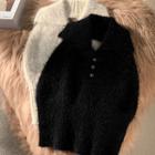 Open Collar Sweater