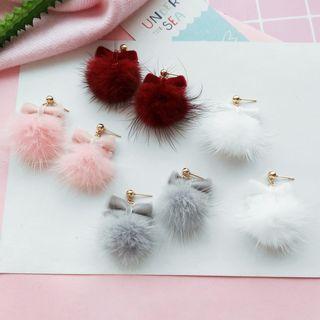 Pom Pom Earring